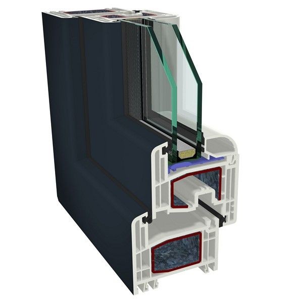 GEALAN S 8000 IQ ACRYLCOLOR RAL 7016 (1)